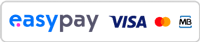 pagar com easy pay, visa, mastercard